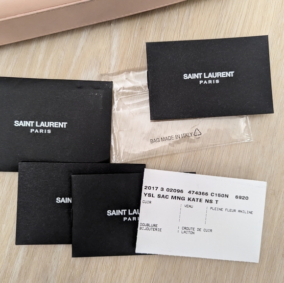 Saint Laurent Kate Chain Wallet - Picture 9 of 9